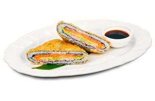 Суші Сендвіч лосось-краб *