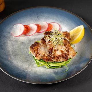 Salau pe Pat de Spaghete de Dovlecel 250 Gr.