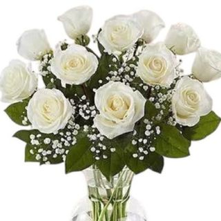 BOUQUET DE ROSAS BLANCAS