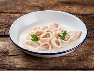 Кальмар Атлантичний у вершковому соусі (200g)