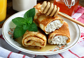 Катма - мед със сирене и кашкавал  - малка