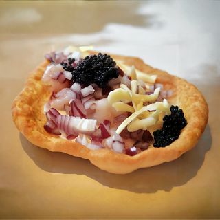 Langos Icre Negre si Ceapa