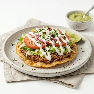 Tostada de Carne