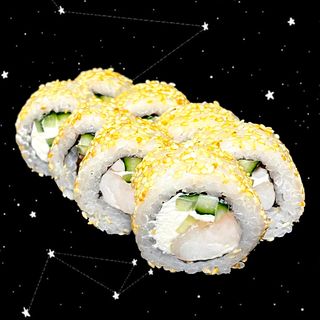 Рол Каліфорнія в кунжуті з креветкою (250г)