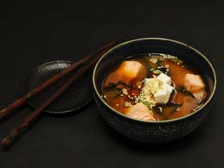 Місо суп з Лососем (320г)