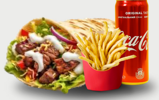 Menù piadina kebab
