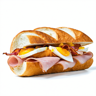 Bocadillo De Pescado Empanado Especial