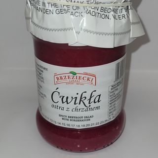 Ćwikła Ostra Z Chrzanem 280g