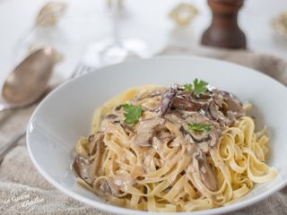 Pasta Poulet Crème Champignon