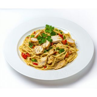 Fideuá Mixto De Pollo Y Magro