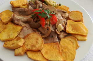 Lombinho com Cogumelos