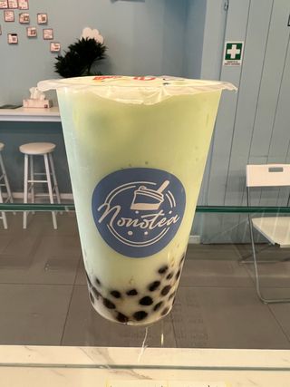 Bubble tea al melone