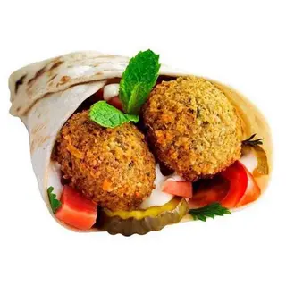 Piadina falafel