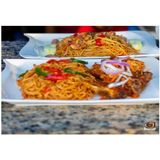 Jollof Spaghetti with Protein