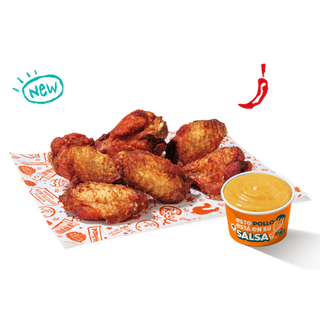 6 Alitas Picantes + Dipper