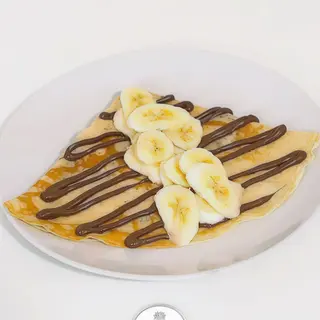 Crepe De Plátano Y Nutella