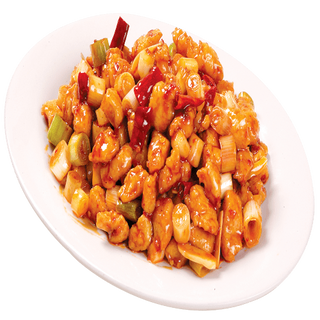 Pollo Con Salsa Picante