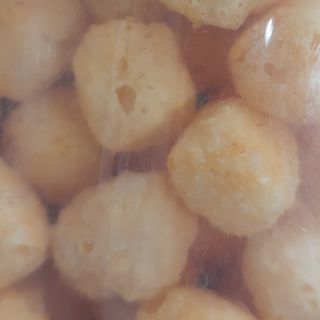 Сир сушений спінений кульки з беконом