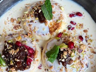 Сирники з тахінним кремом і тамариндом (220g)