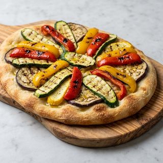 Focaccia con verdura