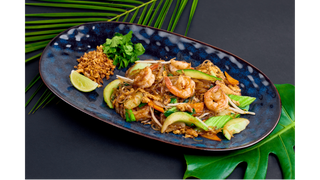 Soya Noodles z Krewetkami