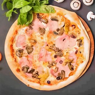 პიცა პროშუტო ფუნგი