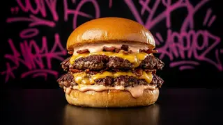 CHEESE BACON BURGUER