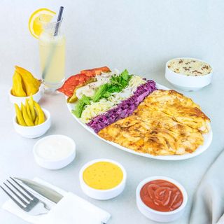 Meniu farfurie mica cu orez pui