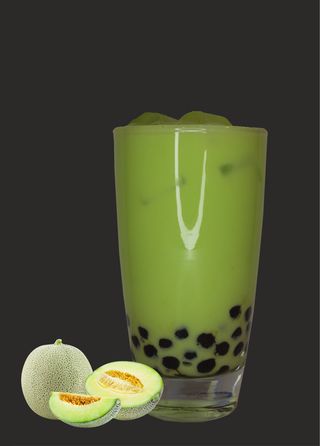 Melon milk boba (500мл), студено