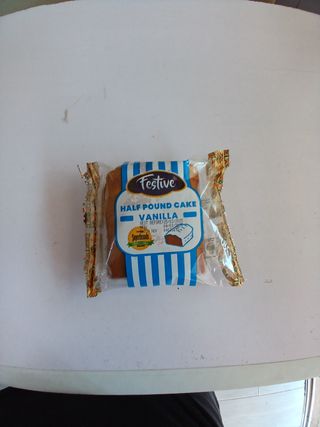 FESTIVE  HALF POUND CAKE VANILLA