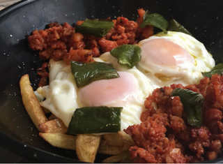 Sartenazo con magro con tomate