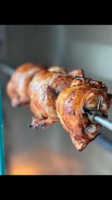 Demi Poulet Rôti + Riz