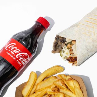 Шаурма з грибами та трюфельним соусом МЕНЮ