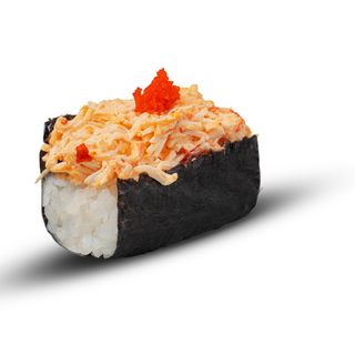 Открытый ролл Краб с тобикой (2 шт.)
