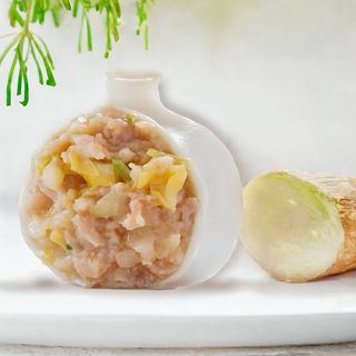 Ravioli con carne di maiale e cavolo cinese