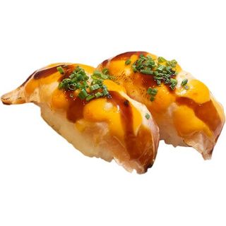 Nigiri Salmón Flambeado Con Salsa (2 Pzs.)