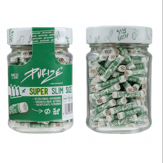 Purize Filtry Super Slim Size 5,0mm 111szt z węglem aktywnym