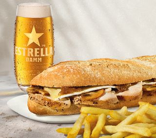 Menú Pollo Asado Brie