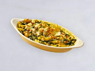 Penne con Pollo e Gorgonzola