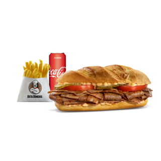 ეკო ბაგეტი საქონლის ხორცის მენიუ