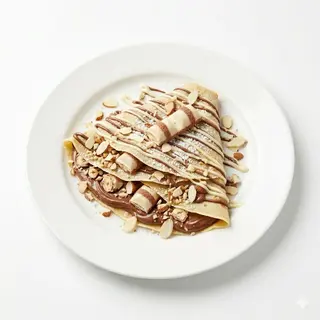 Crêpe kinder bueno blanco