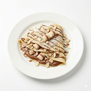 Crêpe kinder bueno blanco