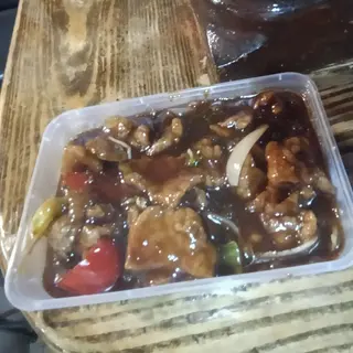 701. Ternera con salsa de ostra SIN VERDURAS 