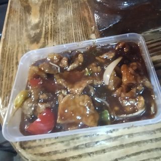 701. Ternera con salsa de ostra SIN VERDURAS 