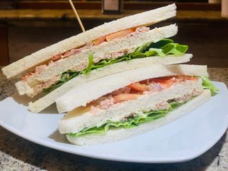 Tonno, pomodoro ramato, insalata, maionese