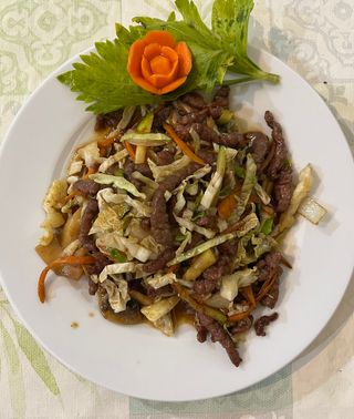 Ternera con Verduras