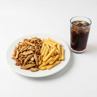 Combo Plato De Carne Con Patatas (Grande)