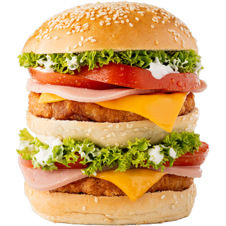HAMBURGUESA POLLO REBOZADA, 113GR., DOBLE Y SUPER