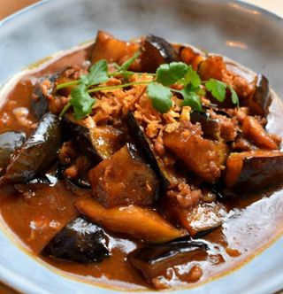 Berenjena Con Carne Picada