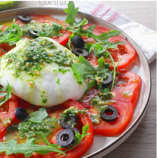 Ensalada de burrata